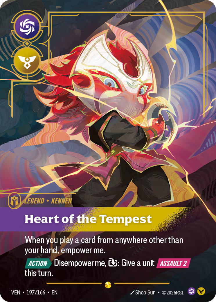 Heart of the Tempest [VEN-197/166] [Vendetta]