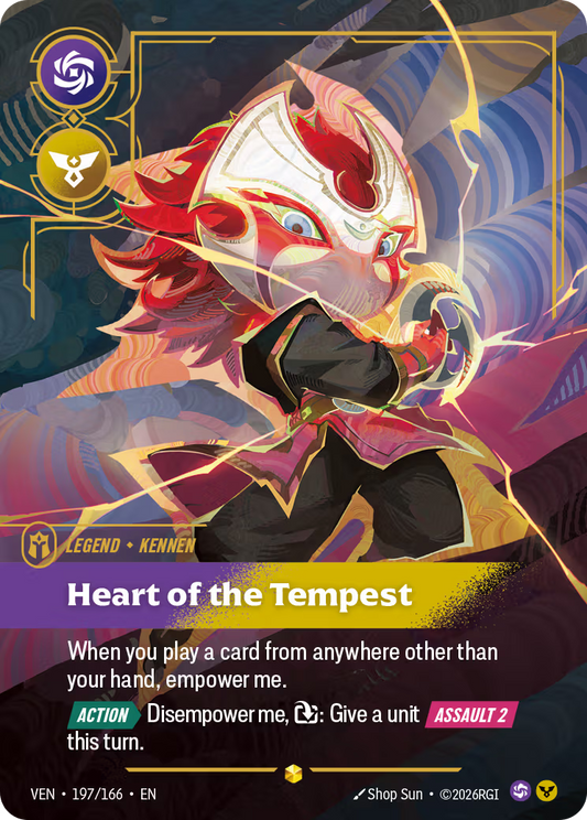 Heart of the Tempest [VEN-197/166] [Vendetta]