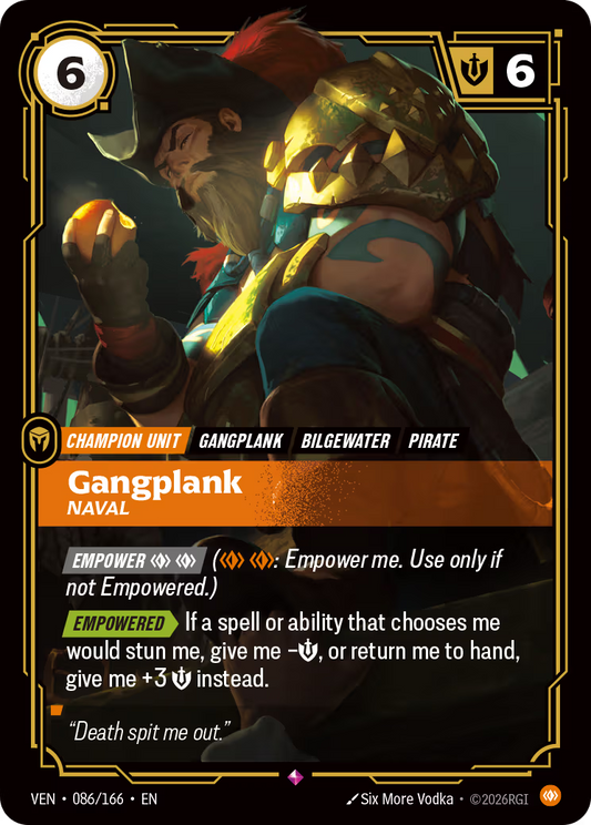 Gangplank, Naval [VEN-086/166] [Vendetta]