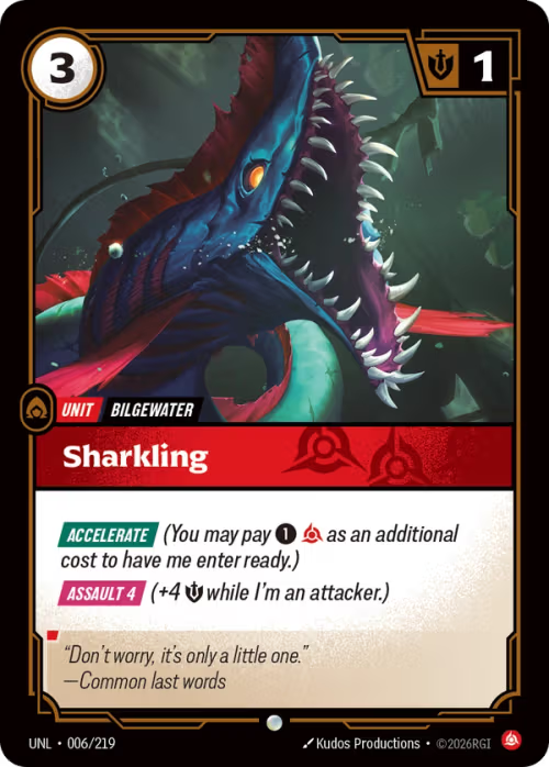 Sharkling [UNL-006/219] [Unleashed] [Foil]