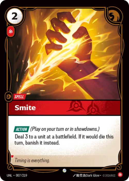 Smite [UNL-007/219] [Unleashed] [Foil]