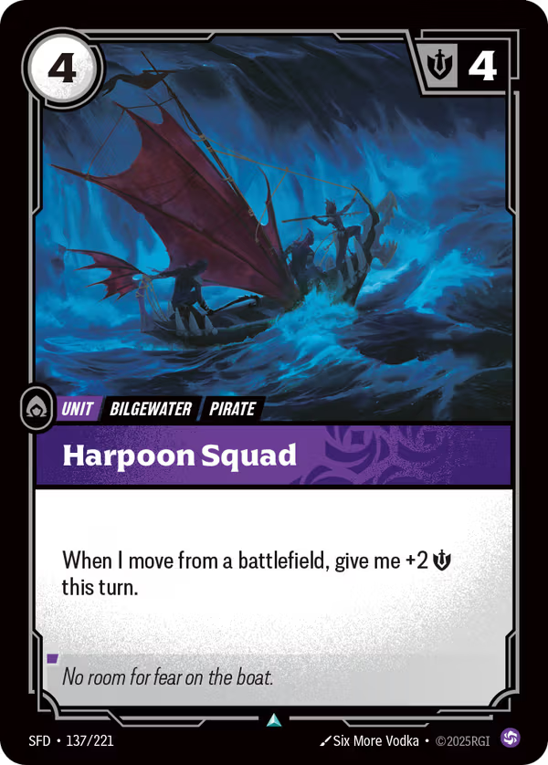 Harpoon Squad [SFD-137/221] [Spiritforged] [Foil]