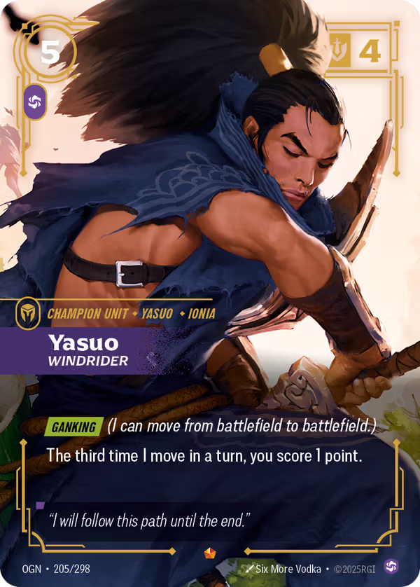 Yasuo, Windrider [OGN-205/298] [Origins]