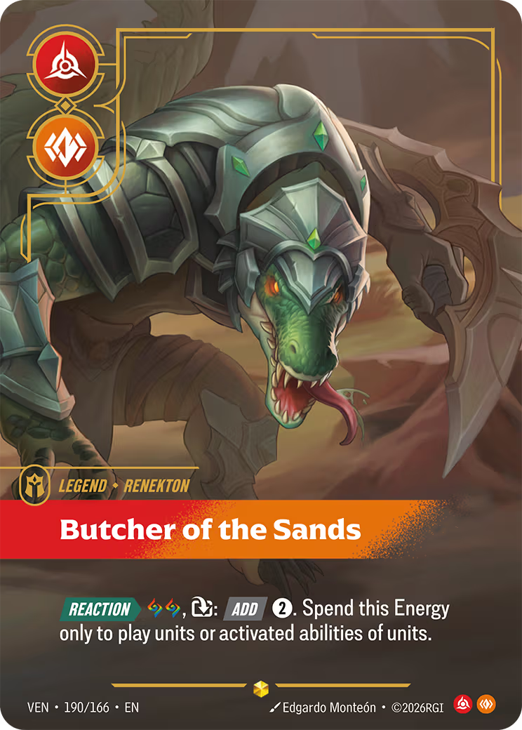 Butcher of the Sands [VEN-190/166] [Vendetta]