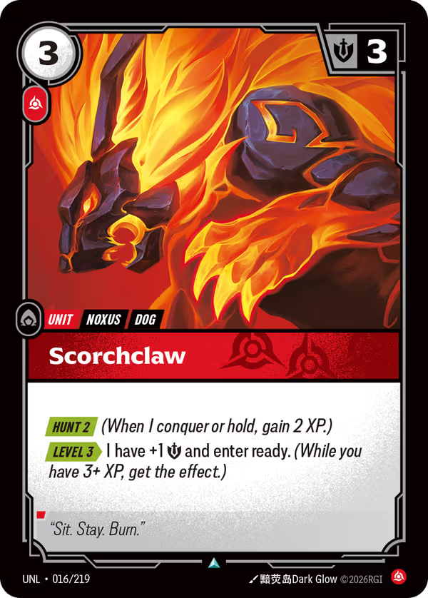 Scorchclaw [UNL-016/219] [Unleashed]