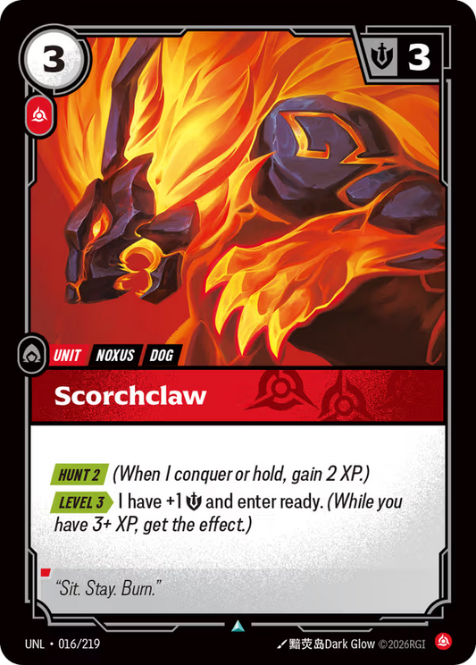 Scorchclaw [UNL-016/219] [Unleashed]