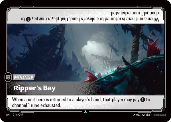 Ripper's Bay [UNL-214/219] [Unleashed] [Foil]