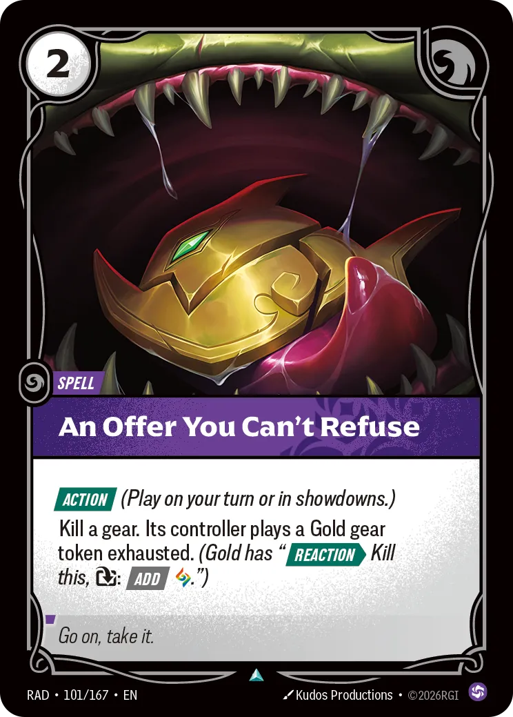 An Offer You Can't Refuse [RAD-101/167] [Radiance]