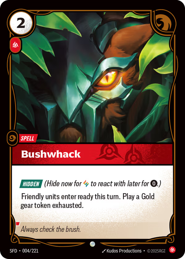 Bushwhack [SFD-004/221] [Spiritforged]