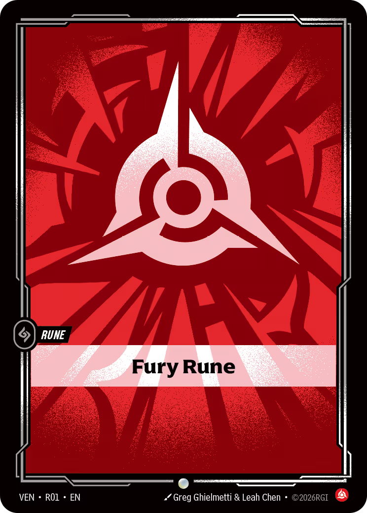 Fury Rune [VEN-R01] [Vendetta]