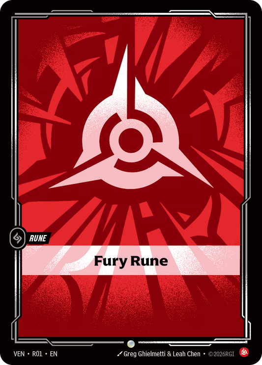 Fury Rune [VEN-R01] [Vendetta]
