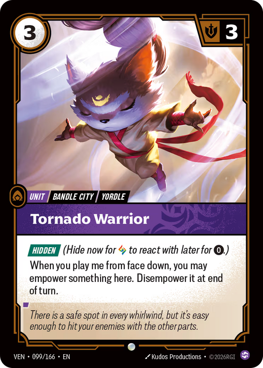 Tornado Warrior [VEN-099/166] [Vendetta] [Foil]
