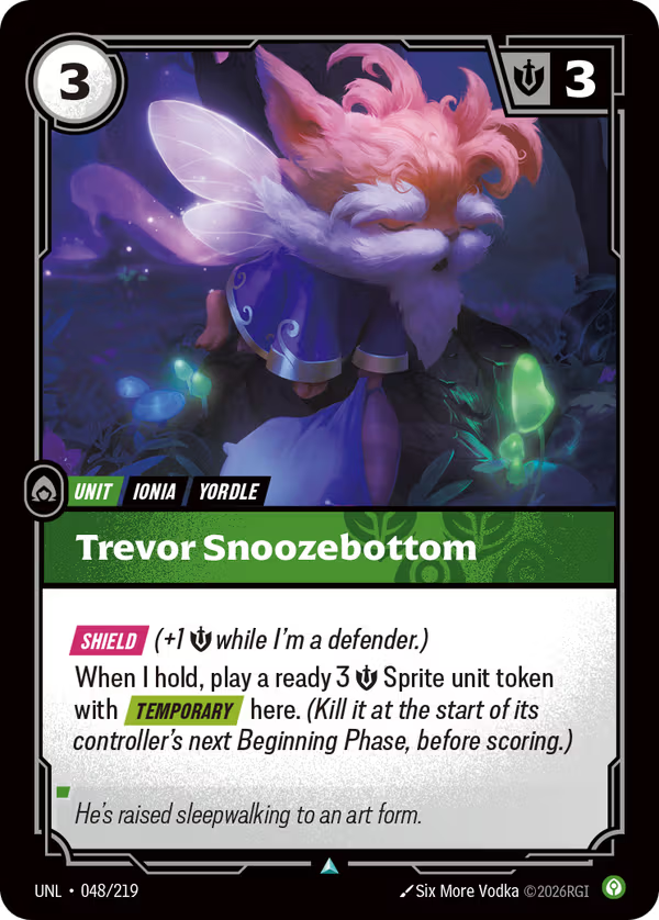 Trevor Snoozebottom [UNL-048/219] [Unleashed]