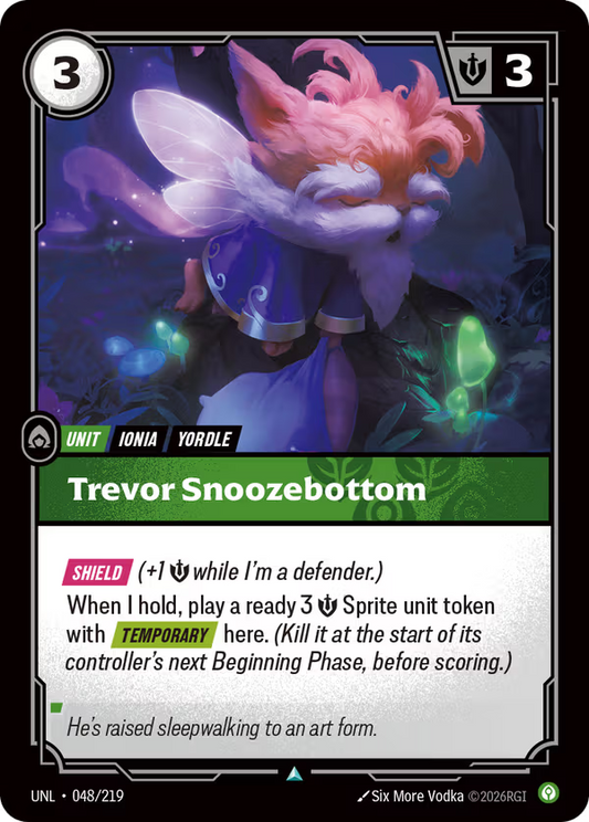 Trevor Snoozebottom [UNL-048/219] [Unleashed]