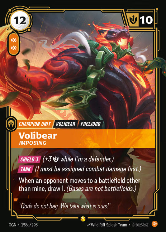 Volibear, Imposing [OGN-158a/298] [Origins]