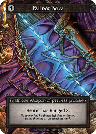(FOIL) Fail-not Bow - Arthurian Legends - NM