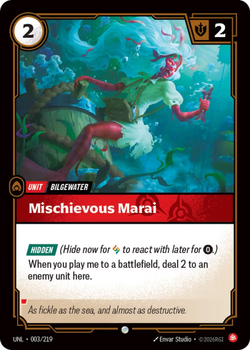 Mischievous Marai [UNL-003/219] [Unleashed] [Foil]