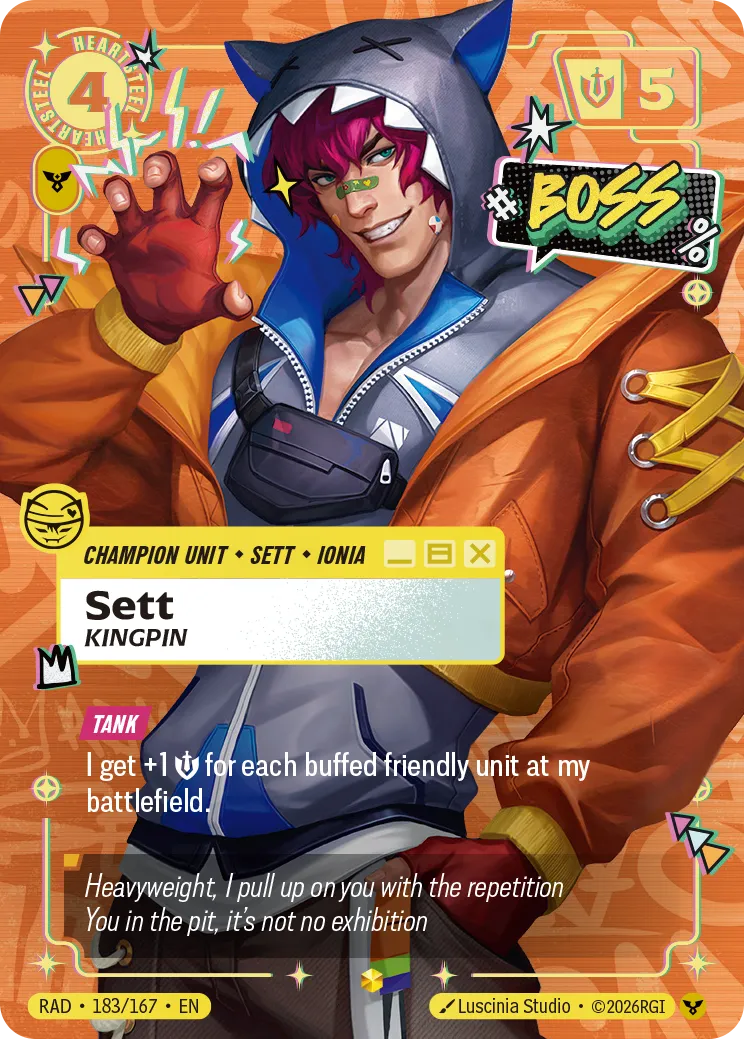Sett, Kingpin [RAD-183/167] [Radiance]