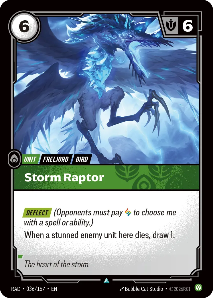 Storm Raptor [RAD-036/167] [Radiance] [Foil]