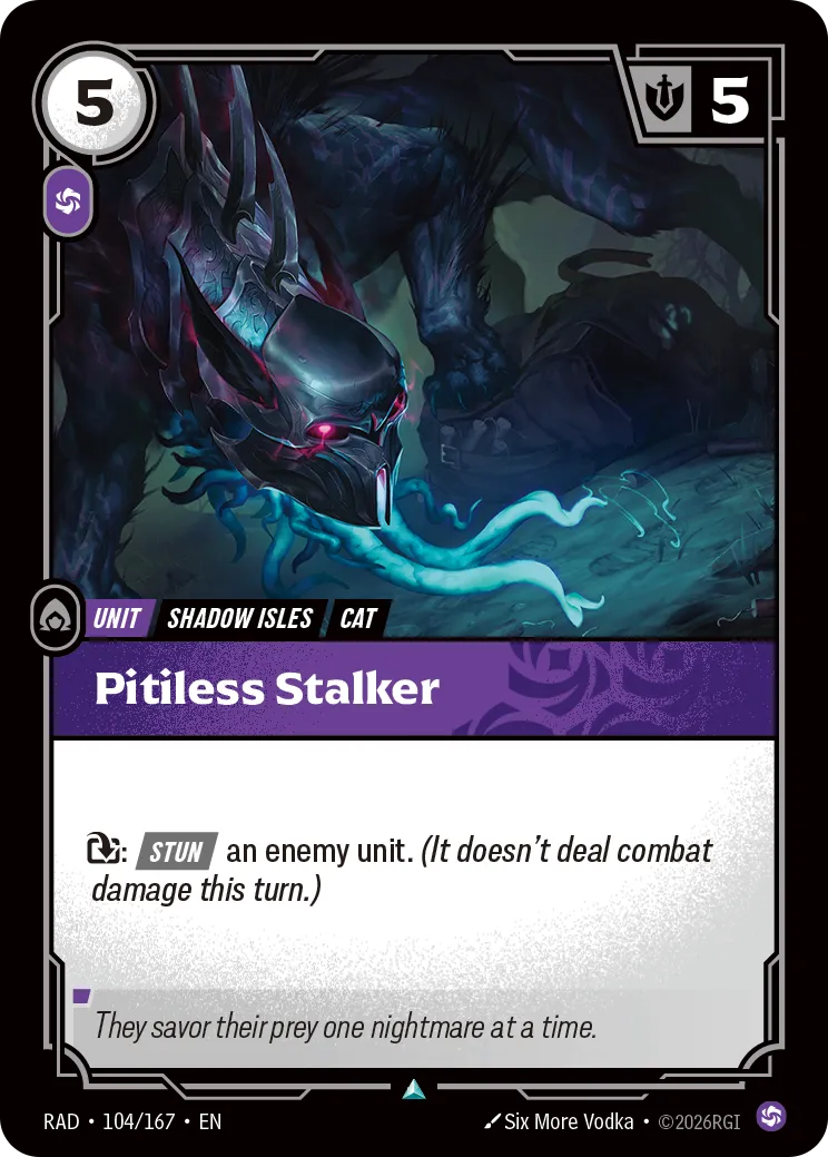 Pitiless Stalker [RAD-104/167] [Radiance]