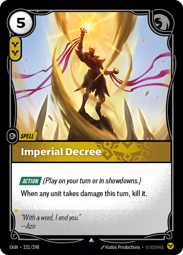 Imperial Decree [OGN-221/298] [Origins]