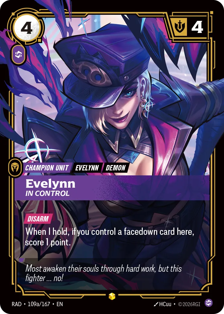 Evelynn, In Control [RAD-109a/167] [Radiance]