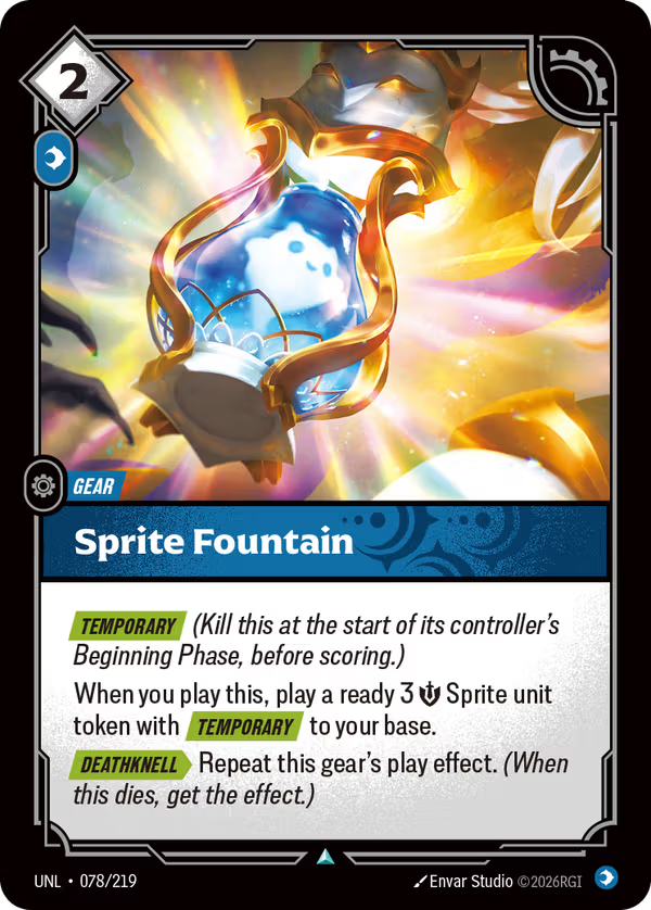 Sprite Fountain [UNL-078/219] [Unleashed] [Foil]