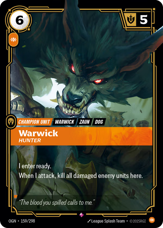 Warwick, Hunter [OGN-159/298] [Origins]