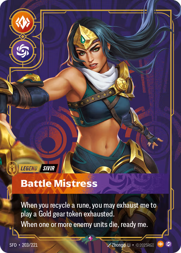 Battle Mistress [SFD-203/221] [Spiritforged]