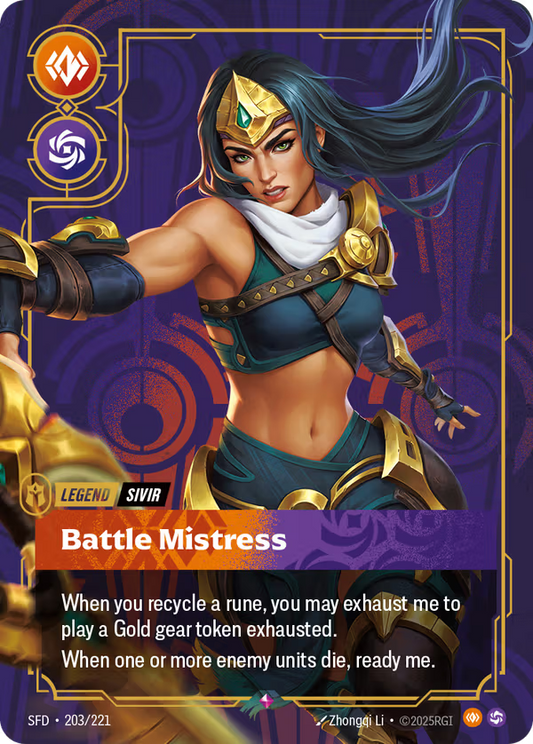 Battle Mistress [SFD-203/221] [Spiritforged]