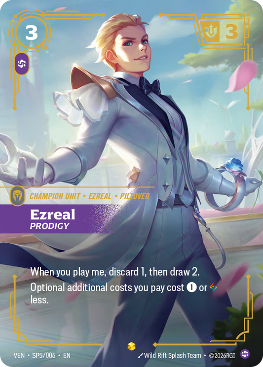 Ezreal, Prodigy [VEN-SP5/006] [Vendetta]
