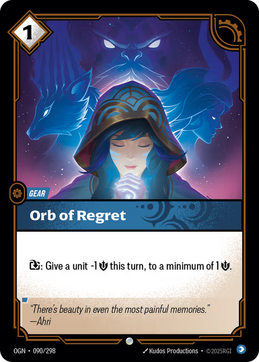 Orb of Regret [OGN-090/298] [Origins]