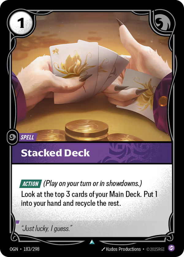 Stacked Deck [OGN-183/298] [Origins]