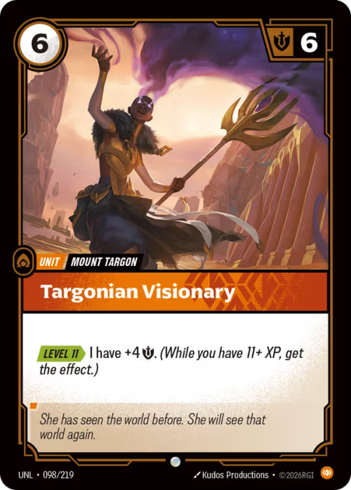 Targonian Visionary [UNL-098/219] [Unleashed] [Foil]