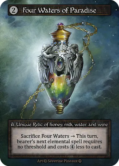 Four Waters of Paradise - Arthurian Legends - NM