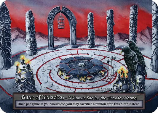 (FOIL) Altar of Malachai - Gothic - NM