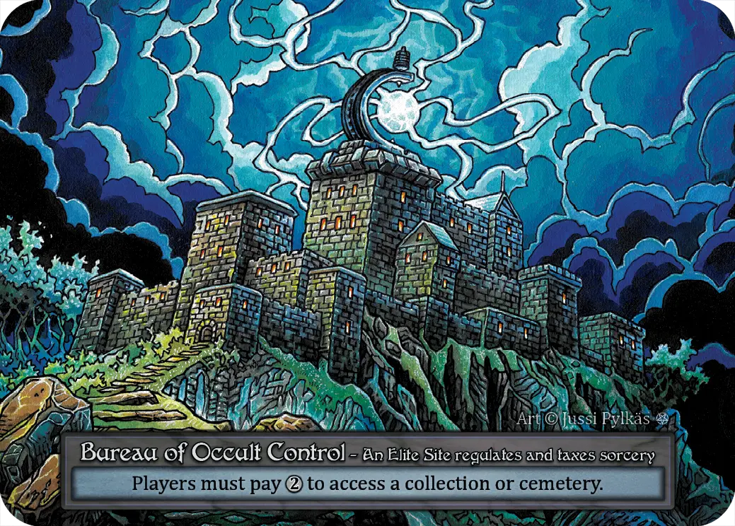 (FOIL) Bureau of Occult Control - Gothic - NM