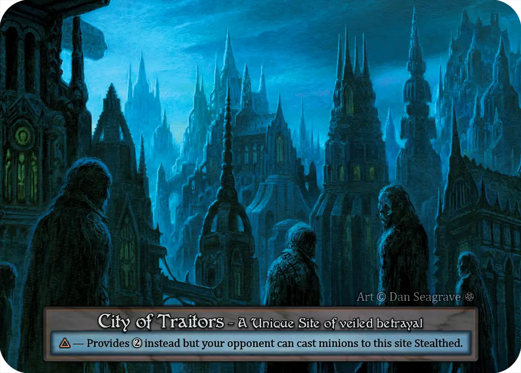 (FOIL) City of Traitors - Gothic - NM
