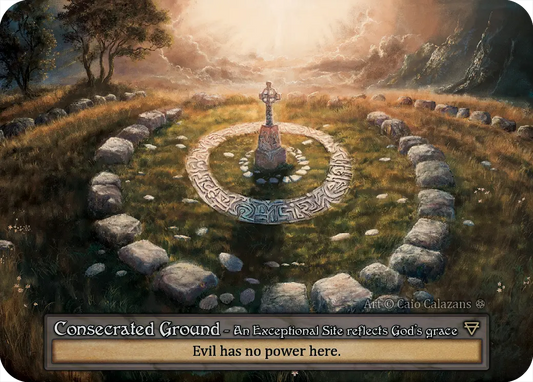 (FOIL) Consecrated Ground - Gothic - NM