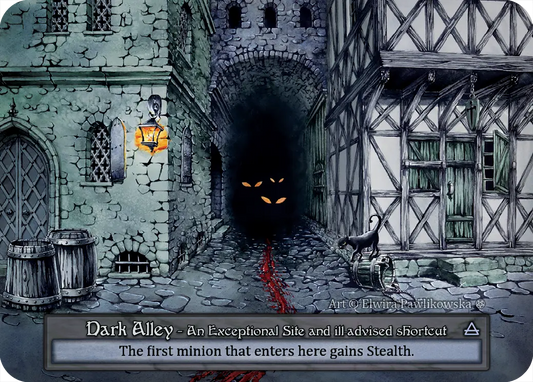 (FOIL) Dark Alley - Gothic - NM