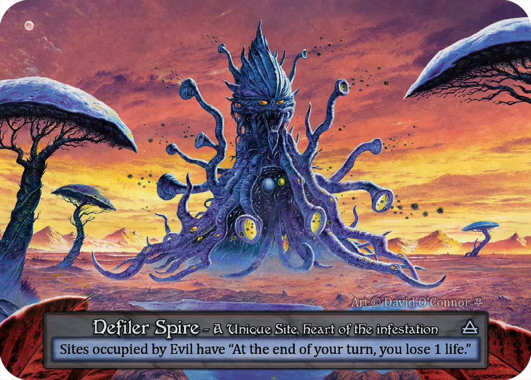 (FOIL) Defiler Spire - Gothic - NM