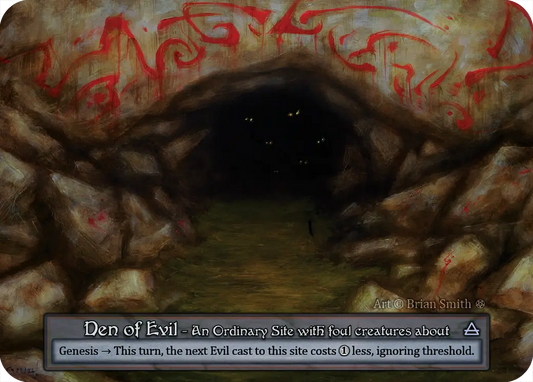(FOIL) Den of Evil - Gothic - NM