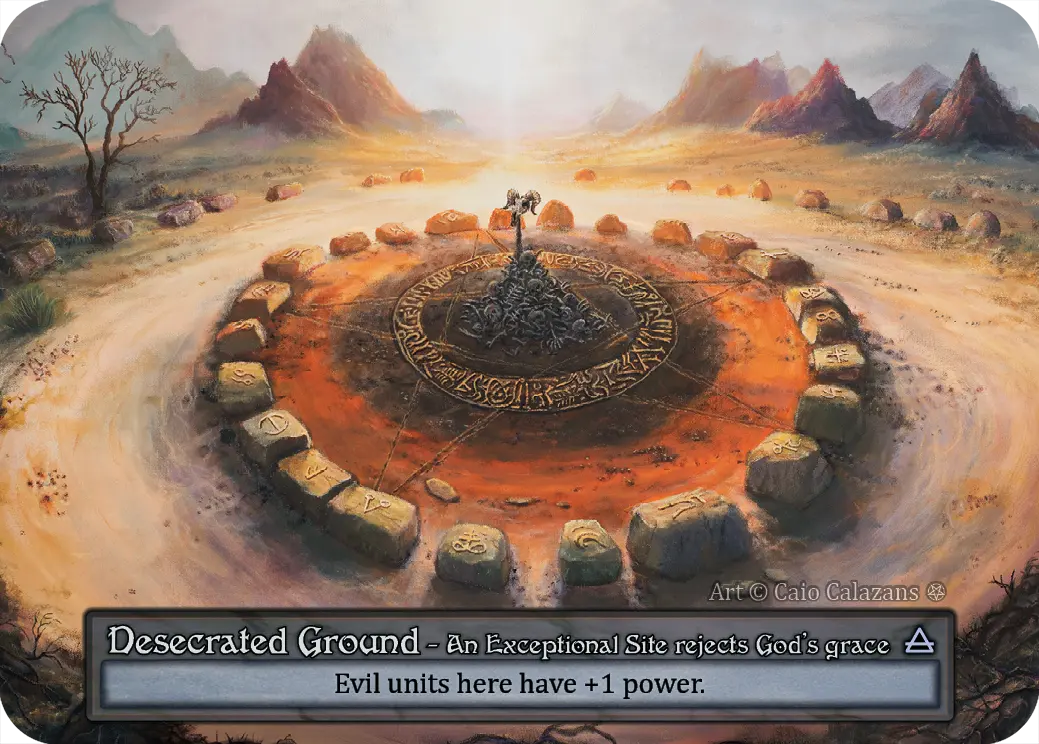 Desecrated Ground - Gothic - NM