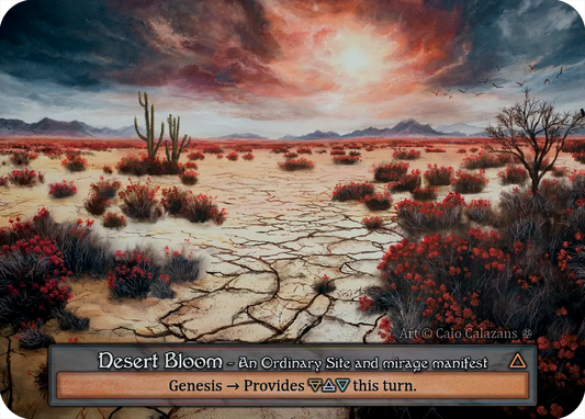 (FOIL) Desert Bloom - Gothic - NM