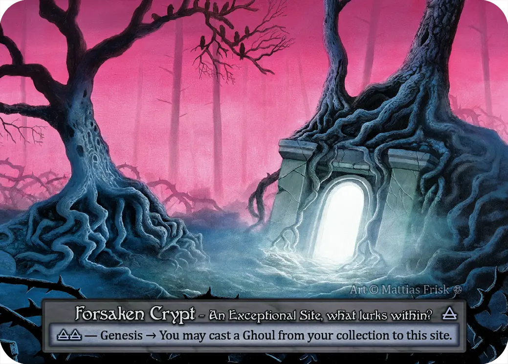 (FOIL) Forsaken Crypt - Gothic - NM