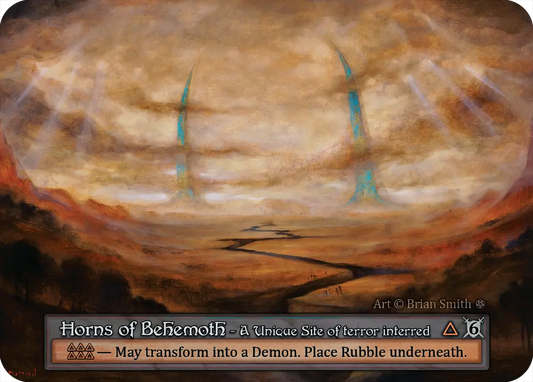 (FOIL) Horns of Behemoth - Gothic - NM