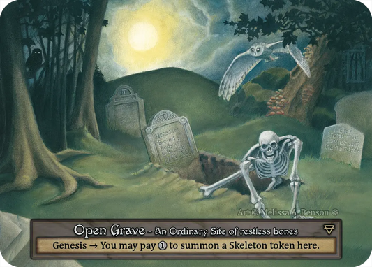 (FOIL) Open Grave - Gothic - NM