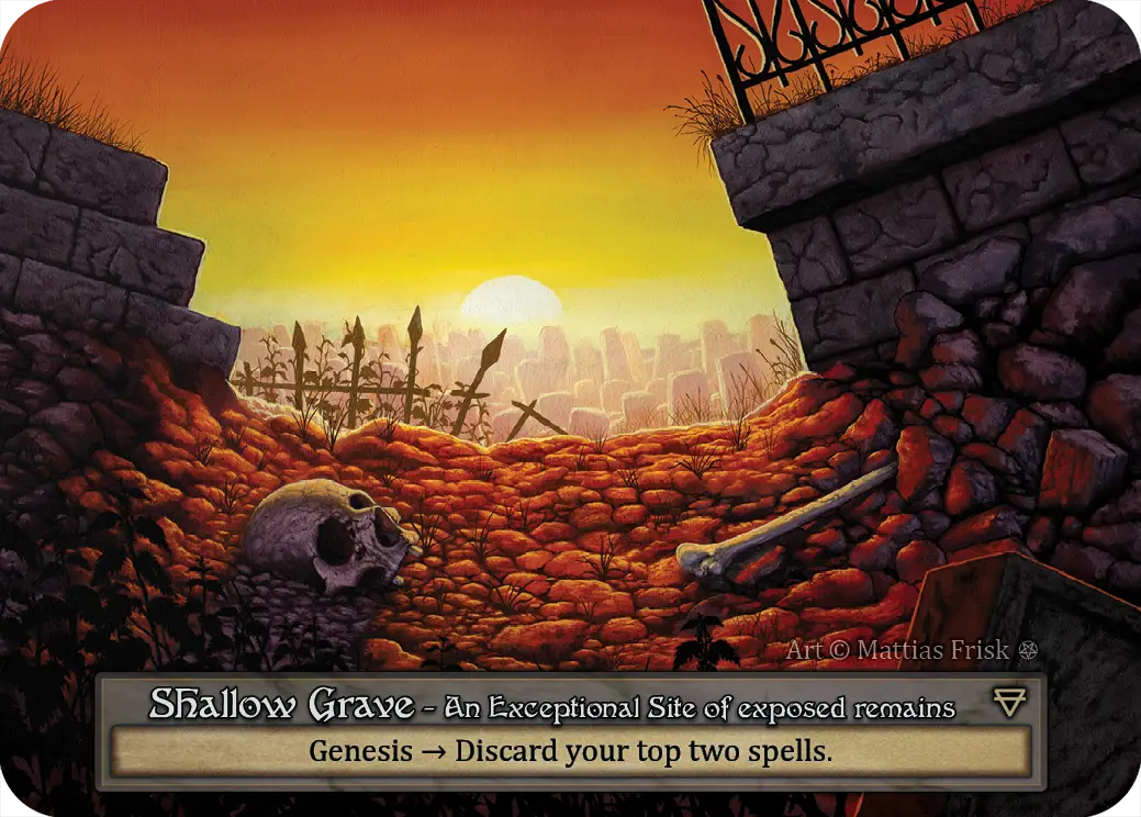 Shallow Grave - Gothic - NM