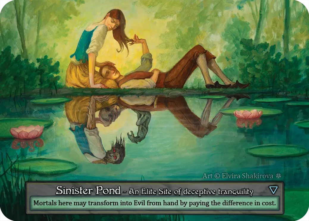 (FOIL) Sinister Pond - Gothic - NM