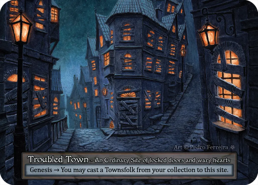 (FOIL) Troubled Town - Gothic - NM